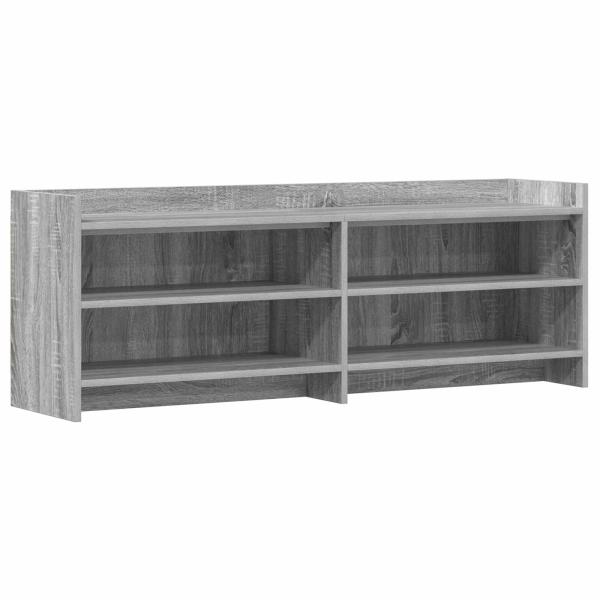 TV-Schränk 135 x 33 x 47 cm Grau Sonoma Holzwerkstoff