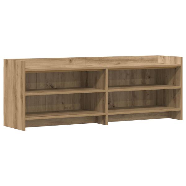TV-Schränk 135 x 33 x 47 cm Artisan-Eiche Holzwerkstoff