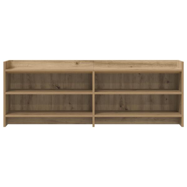 TV-Schränk 135 x 33 x 47 cm Artisan-Eiche Holzwerkstoff