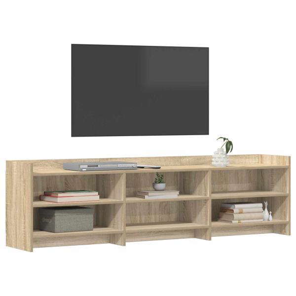 TV-Schränk 168 x 33 x 47 cm Sonoma-Eiche Holzwerkstoff