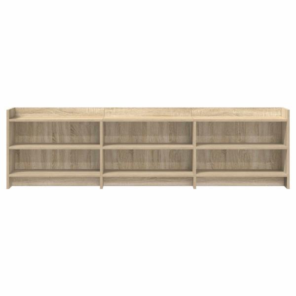 TV-Schränk 168 x 33 x 47 cm Sonoma-Eiche Holzwerkstoff