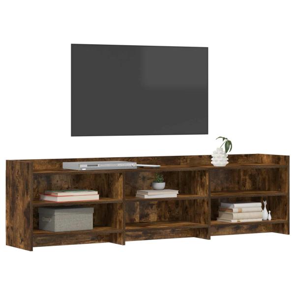 TV-Schränk 168 x 33 x 47 cm Geräucherte Eiche Holzwerkstoff