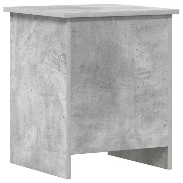 Aufbewahrungstruhe Betongrau 40 x 40 x 50 cm Holzwerkstoff
