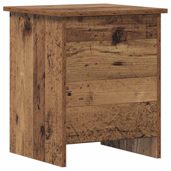 Aufbewahrungstruhe Altholz 40 x 40 x 50 cm Holzwerkstoff