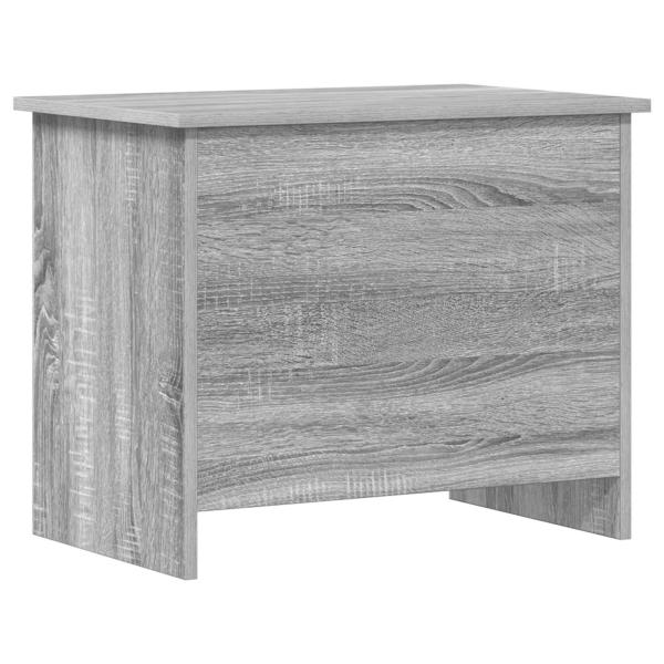 Aufbewahrungstruhe Grau Sonoma 60 x 40 x 50 cm Holzwerkstoff