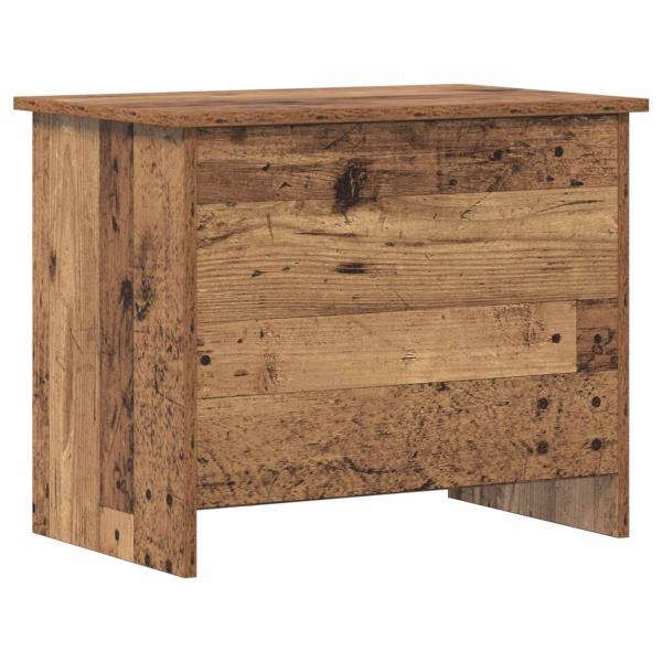 Aufbewahrungstruhe Altholz 60 x 40 x 50 cm Holzwerkstoff