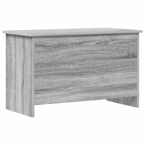 Aufbewahrungstruhe Grau Sonoma 80 x 40 x 50 cm Holzwerkstoff