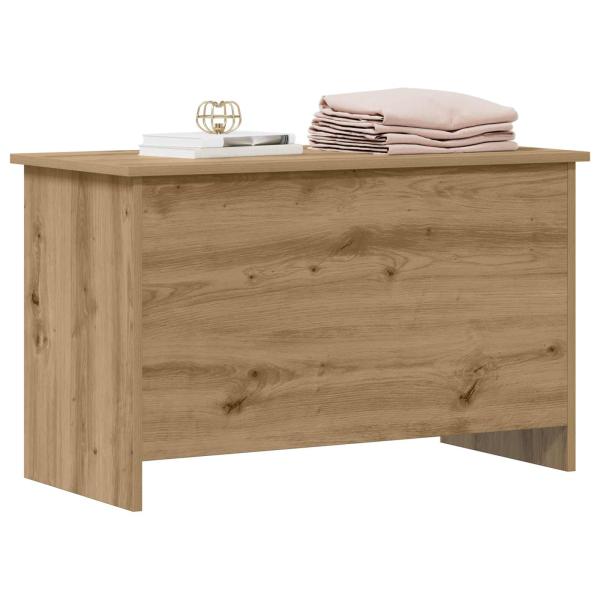 Aufbewahrungstruhe Artisan-Eiche 80 x 40 x 50 cm Holzwerkstoff