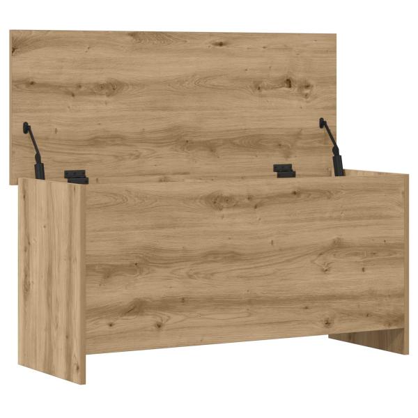 Aufbewahrungstruhe Artisan-Eiche 100 x 40 x 50 cm Holzwerkstoff