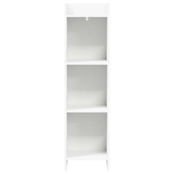 Bücherregal Weiß 30 x 30 x 111 cm Holzwerkstoff