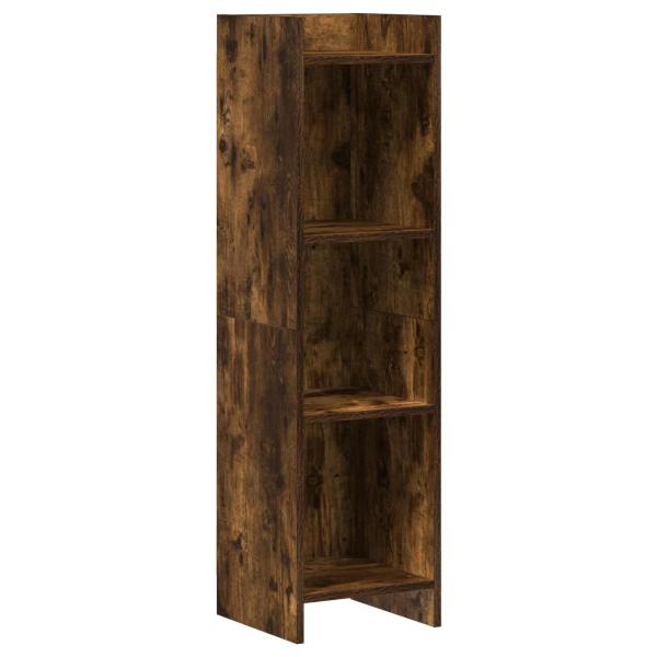 Bücherregal Geräucherte Eiche 30 x 30 x 111 cm Holzwerkstoff