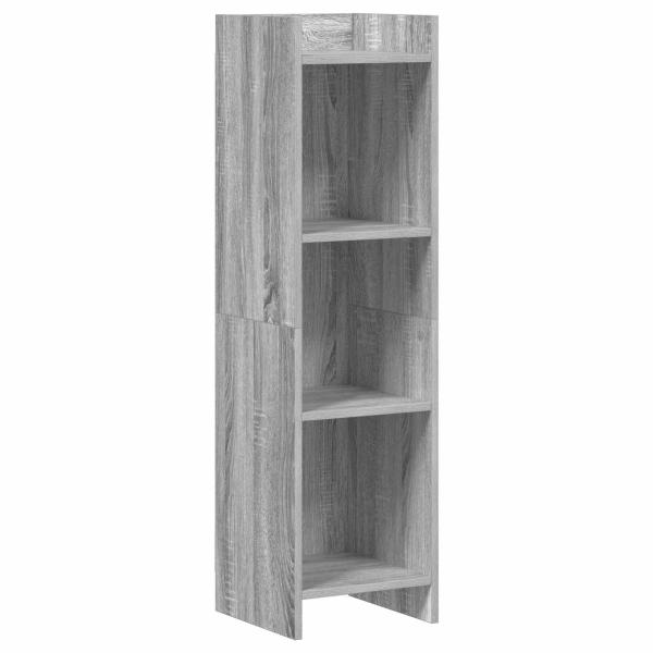 Bücherregal Grau Sonoma 30 x 30 x 111 cm Holzwerkstoff