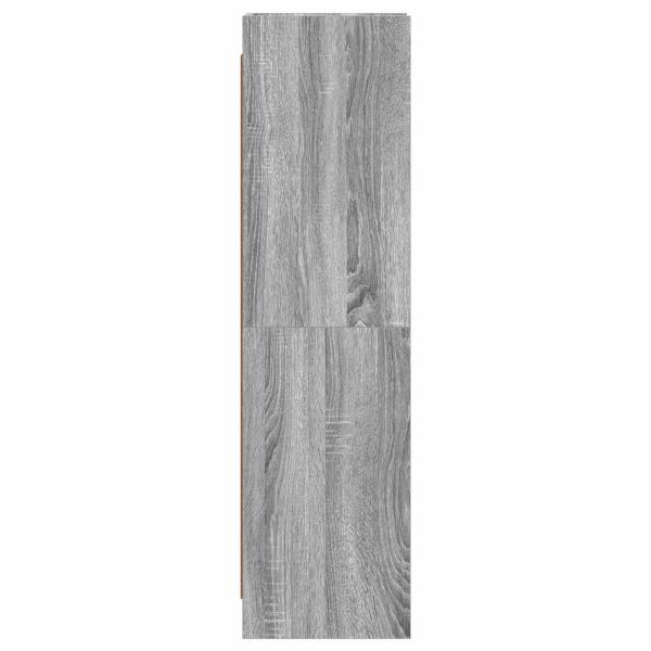 Bücherregal Grau Sonoma 30 x 30 x 111 cm Holzwerkstoff