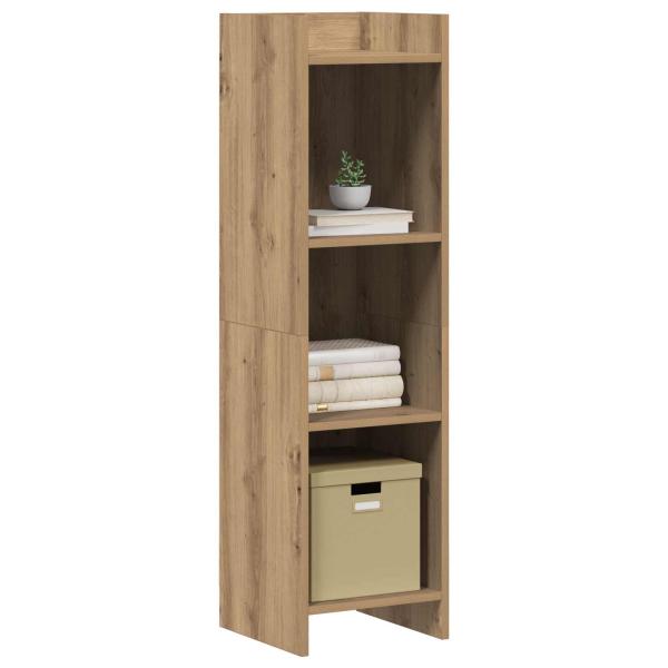 B?cherregal 3 Ebenen 30 x 30 x 111 cm Holzwerkstoff