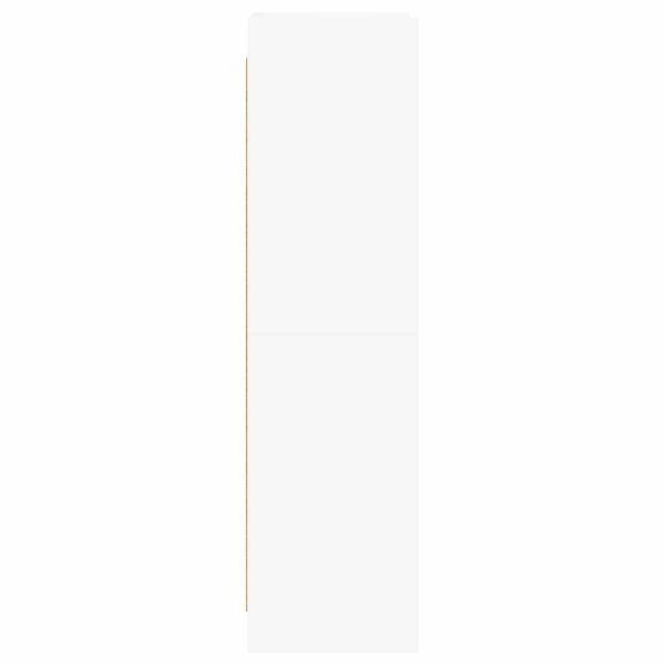 Bücherregal Weiß 59 x 30 x 111 cm Holzwerkstoff