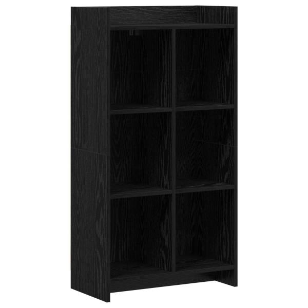 B?cherregal Schwarze Eiche 59 x 30 x 111 cm Holzwerkstoff