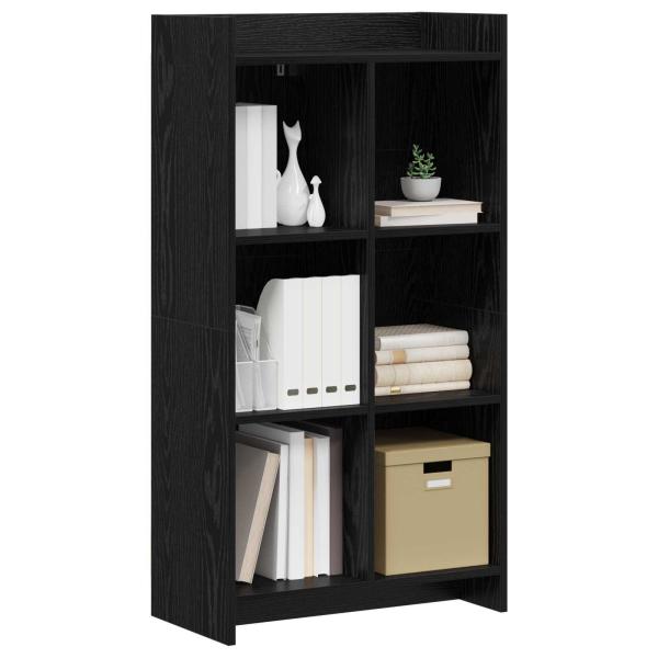 B?cherregal Schwarze Eiche 59 x 30 x 111 cm Holzwerkstoff