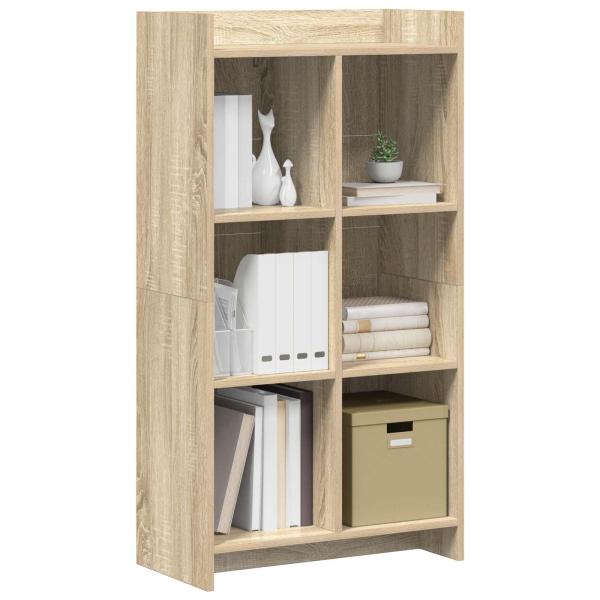 Bücherregal Sonoma-Eiche 59 x 30 x 111 cm Holzwerkstoff