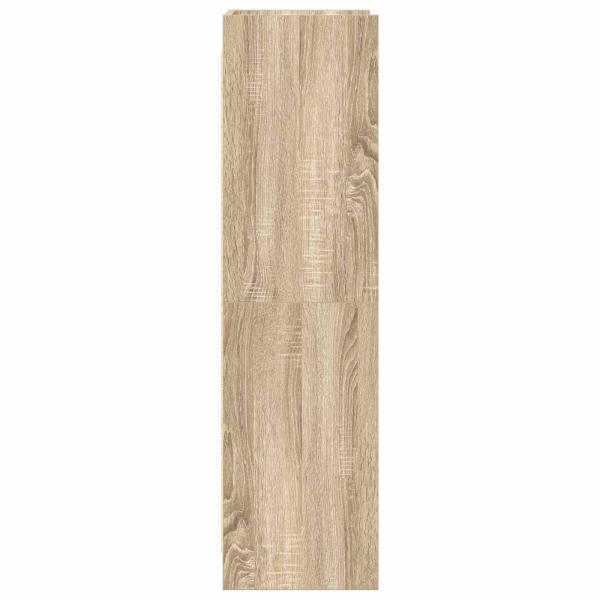 Bücherregal Sonoma-Eiche 59 x 30 x 111 cm Holzwerkstoff