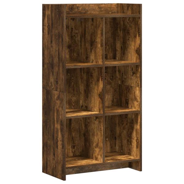 Bücherregal Geräucherte Eiche 59 x 30 x 111 cm Holzwerkstoff