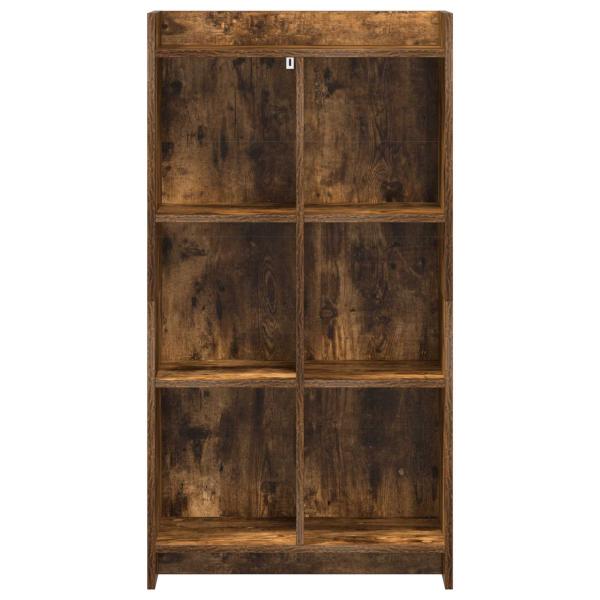 Bücherregal Geräucherte Eiche 59 x 30 x 111 cm Holzwerkstoff