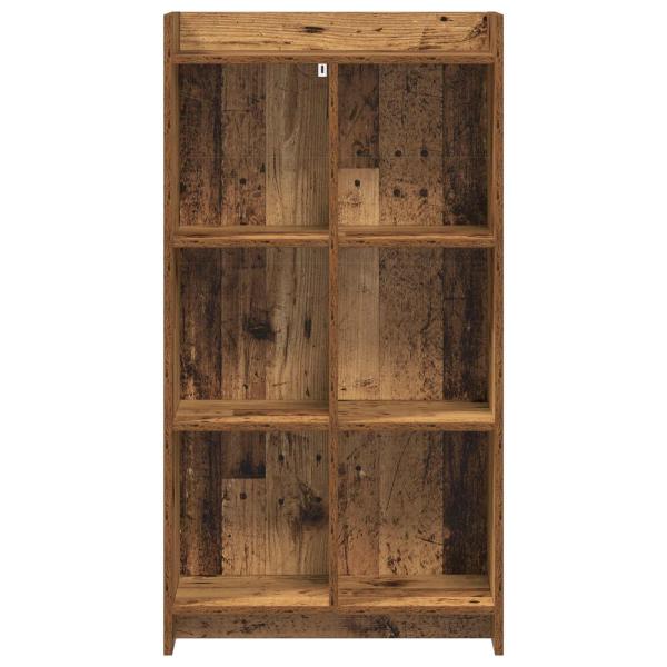 Bücherregal Altholz 59 x 30 x 111 cm Holzwerkstoff