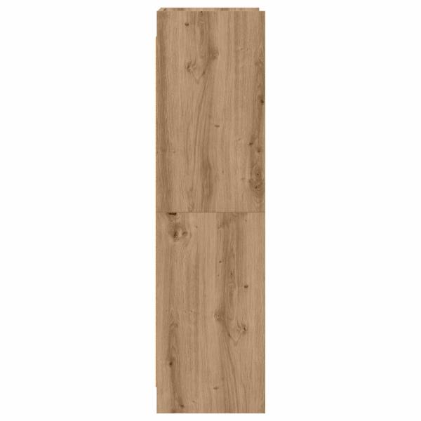 B?cherregal 6 Ebenen 59 x 30 x 111 cm Holzwerkstoff