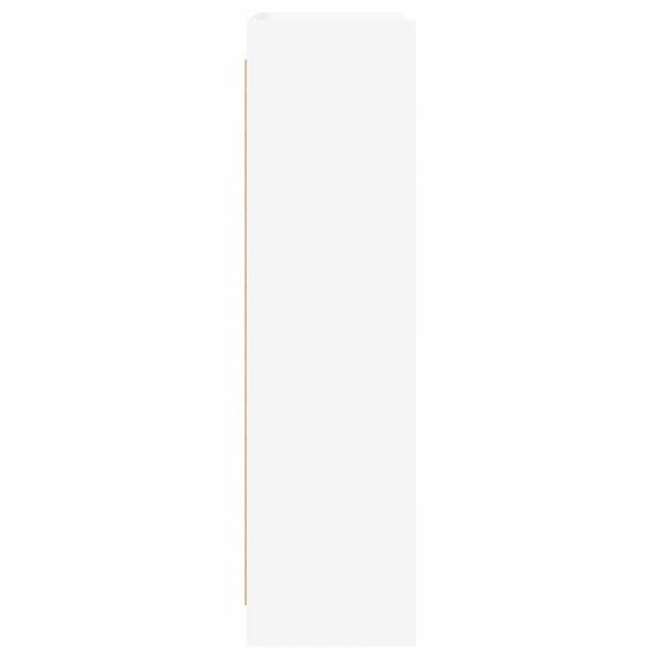 Bücherregal Weiß 87,5 x 30 x 111 cm Holzwerkstoff