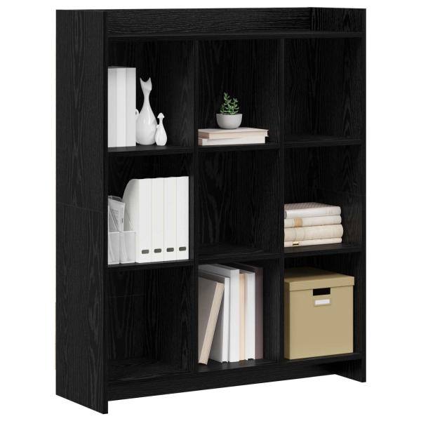 B?cherregal Schwarze Eiche 87,5 x 30 x 111 cm Holzwerkstoff