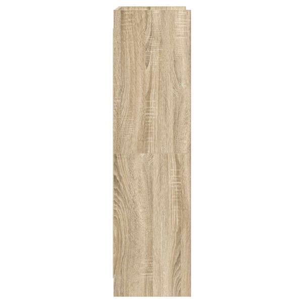 Bücherregal Sonoma-Eiche 87,5 x 30 x 111 cm Holzwerkstoff