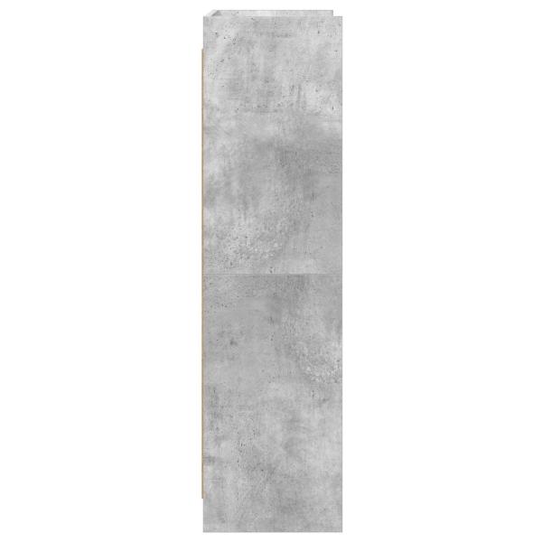 Bücherregal Beton Grau 87,5 x 30 x 111 cm Holzwerkstoff