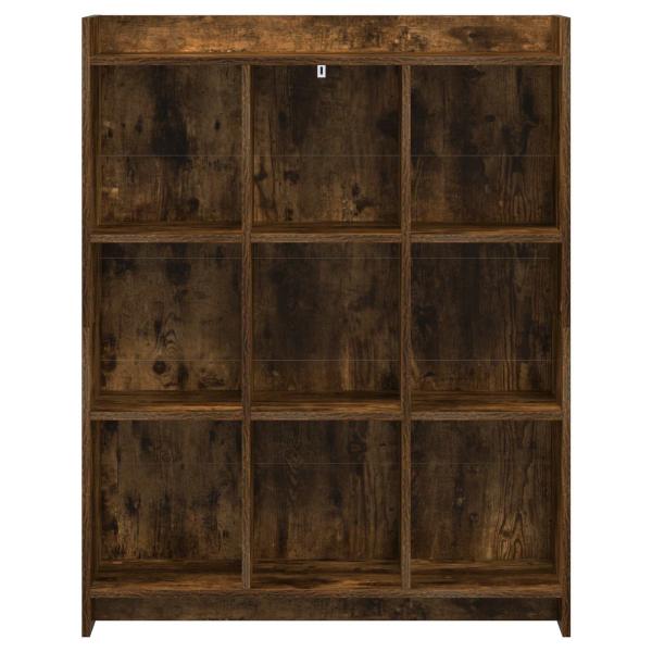 Bücherregal Geräucherte Eiche 87,5 x 30 x 111 cm Holzwerkstoff