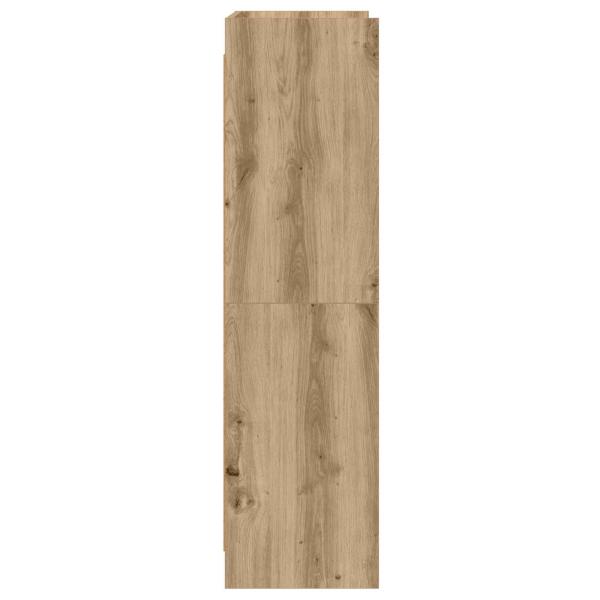 B?cherregal 9 Ebenen 87,5 x 30 x 111 cm Holzwerkstoff