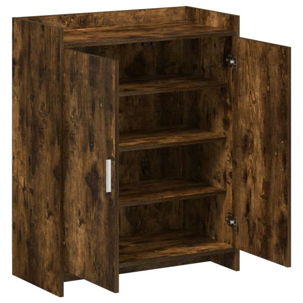 Schuhschrank Geräucherte Eiche 73,5 x 36 x 92 cm Holzwerkstoff