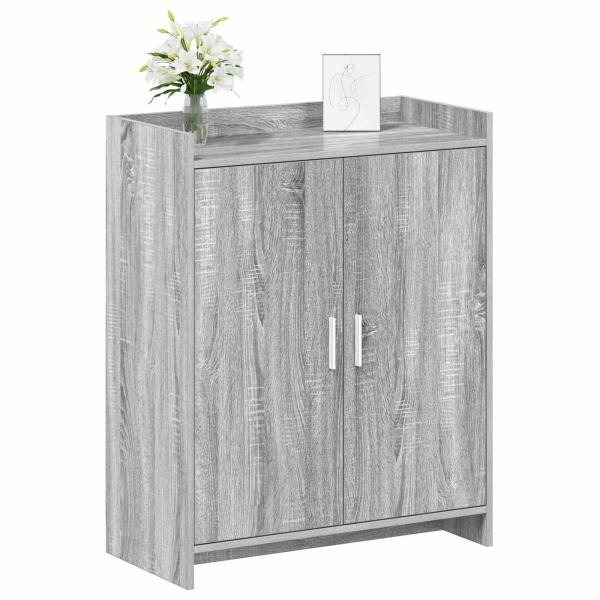 Schuhschrank Grau Sonoma 73,5 x 36 x 92 cm Holzwerkstoff