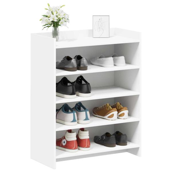 Schuhschrank mit Speicher Weiß 73,5 x 36 x 92 cm Holzwerkstoff