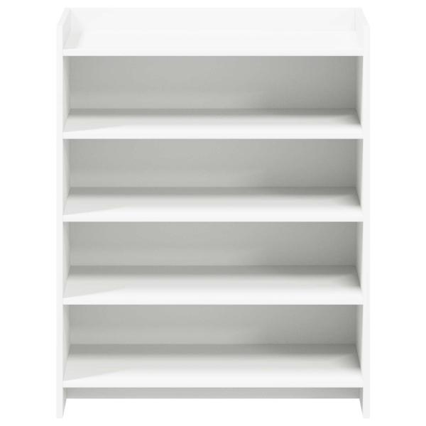 Schuhschrank mit Speicher Weiß 73,5 x 36 x 92 cm Holzwerkstoff