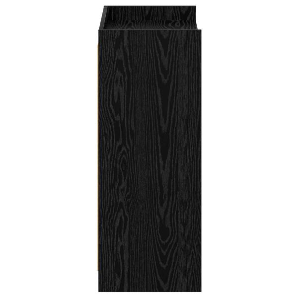Schuhschrank Schwarze Eiche 73,5 x 36 x 92 cm Holzwerkstoff