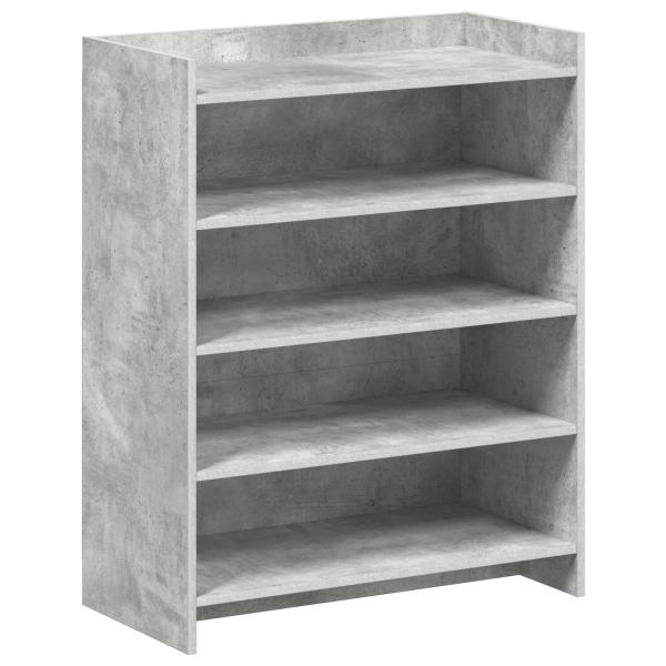 Schuhschrank Betongrau 73,5 x 36 x 92 cm Holzwerkstoff