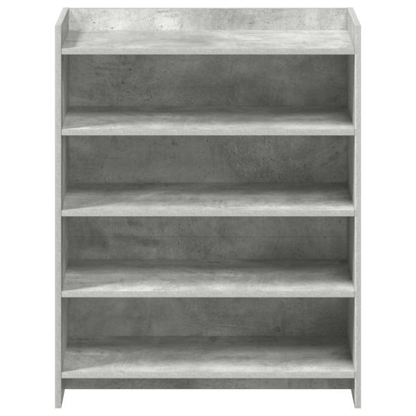 Schuhschrank Betongrau 73,5 x 36 x 92 cm Holzwerkstoff