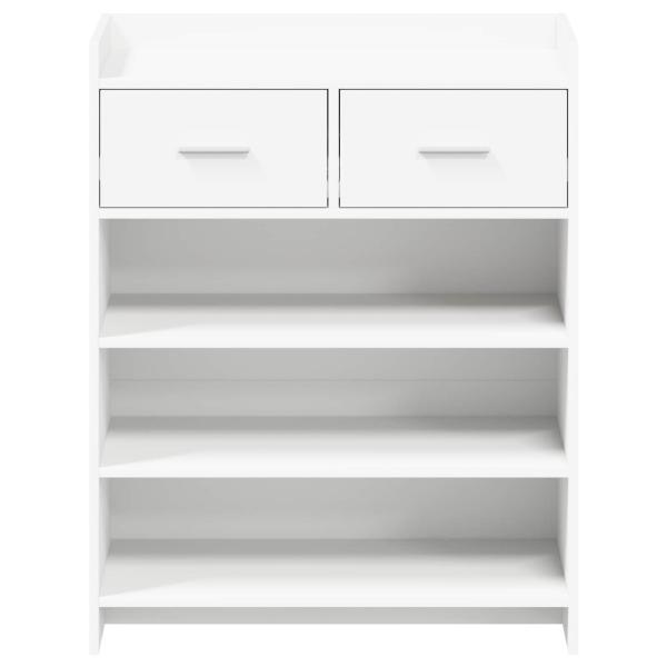 Schuhschrank 73,5 x 36 x 92 cm Holzwerkstoff Weiß