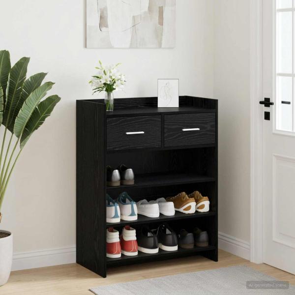 ARDEBO.de - Schuhschrank 73,5 x 36 x 92 cm Holzwerkstoff