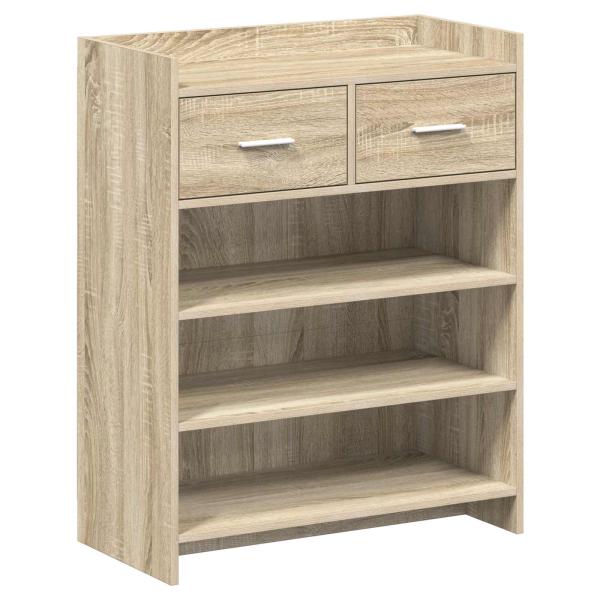 Schuhschrank 73,5 x 36 x 92 cm Holzwerkstoff Sonoma-Eiche