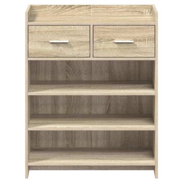 Schuhschrank 73,5 x 36 x 92 cm Holzwerkstoff Sonoma-Eiche