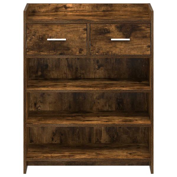 Schuhschrank 73,5 x 36 x 92 cm Holzwerkstoff Räuchereiche