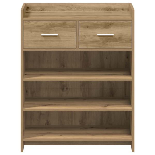 Schuhschrank 73,5 x 36 x 92 cm Holzwerkstoff Artisan-Eiche