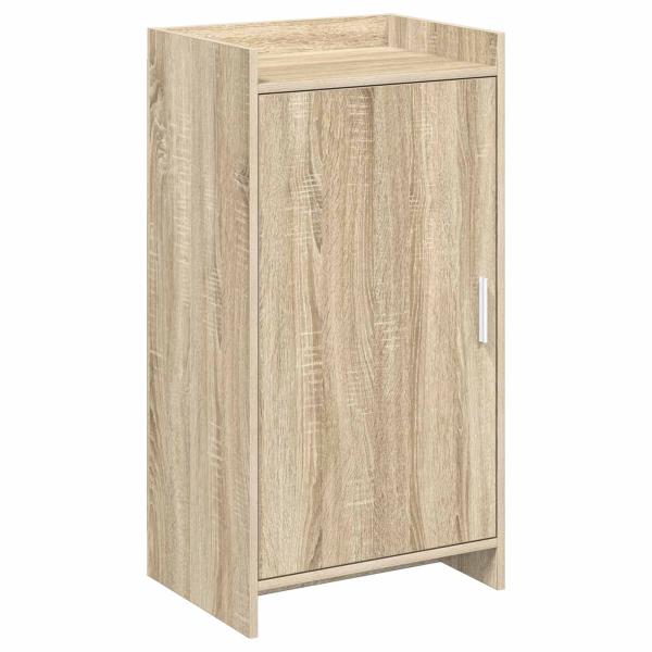 Schuhschrank mit Tür Sonoma-Eiche 48 x 36 x 92 cm Holzwerkstoff