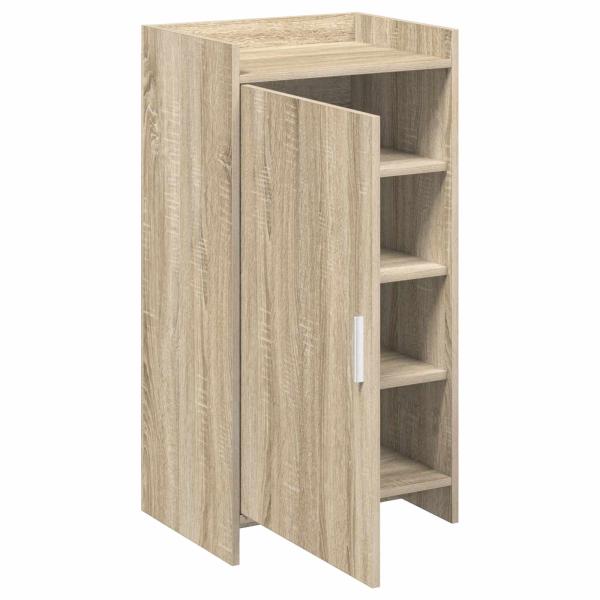 Schuhschrank mit Tür Sonoma-Eiche 48 x 36 x 92 cm Holzwerkstoff