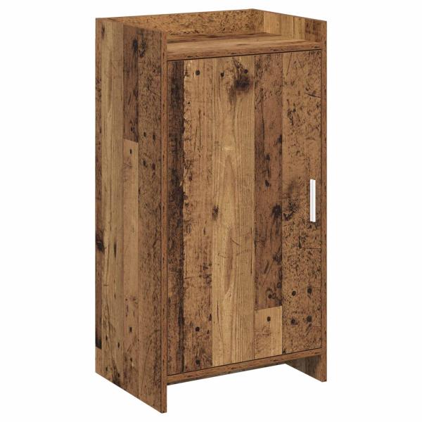 Schuhschrank mit Speicher Altholz 48 x 36 x 92 cm Holzwerkstoff
