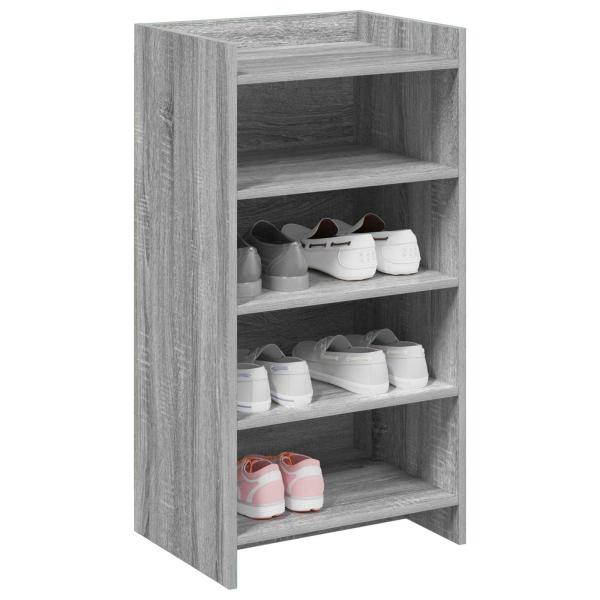 Schuhschrank Grau Sonoma 48 x 36 x 92 cm Holzwerkstoff